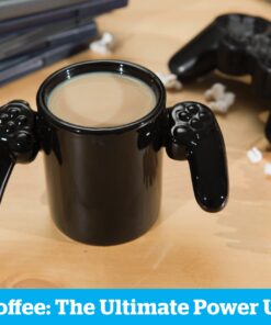 BigMouth Inc. Game Over Coffee Mug, Ceramic Gamers Cup, Holds 14 Oz., Perfect for Coffee, Tea 25 812JNZe0e9L
