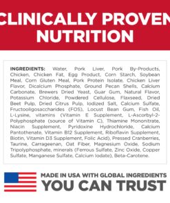 Hill's Science Diet Wet Cat Food, Kitten, Liver & Chicken Recipe, 5.5 oz. Cans, 24-Pack 18 812LO3l25KL