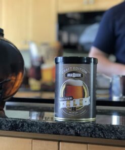 Mr. Beer Complete Beer Making 2 Gallon Starter Kit, Premium Gold Edition, Brown Complete Kit 32 812LbnBmcEL