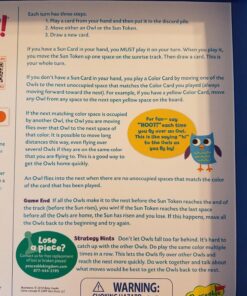 Peaceable Kingdom Hoot Owl Hoot Cooperative Color Matching Game for 2 to 4 Kids Ages 4+ 34 812MLNAPUfL