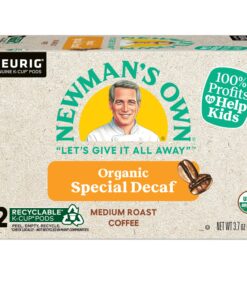 Newman's Own Organics Special Blend Decaf Keurig Single-Serve K-Cup Pods, Medium Roast Coffee, 72 Count (6 Packs of 12) Decaf Special Blend 15 812N67K4ITL