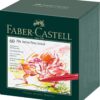 Faber Castell 60 Piece Pitt Artist Brush Pen Set Gift Box 4 Ounce