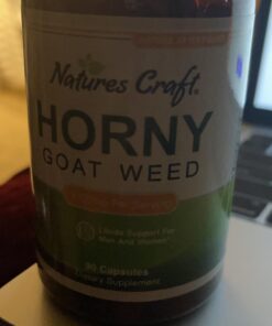 Horny Goat Weed for Male Enhancement - Extra Strength Horny Goat Weed for Men 1590mg per serving Complex with Tongkat Ali Saw Palmetto Extract Panax Ginseng and Black Maca Root for Stamina & Energy 90 Count (Pack of 1) 29 812Ocr8XSmL
