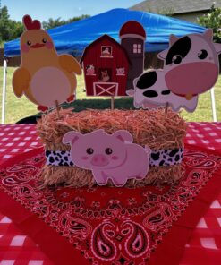 Oojami Pack of 4 Plastic Red and White Checkered Tablecloths - 4 Pack - Picnic Table Covers 54" x 108" Rectangle 25 812QDZLmMDL