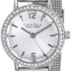 Bulova Women's 43L170 Caravelle New York Crystal-Accented Stainless Steel Watch with Mesh Bracelet