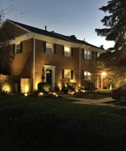 URPOWER Solar Lights Outdoor, Adjustable Solar Spot Lights Outdoor, 2-in-1 Waterproof Solar Landscape Spotlights Wall Light, Dusk-to-Dawn Solar Powered Outdoor Light for Garden, Yard (2 Pack Warm) 2 Pack Warm White 35 812UHx4tL