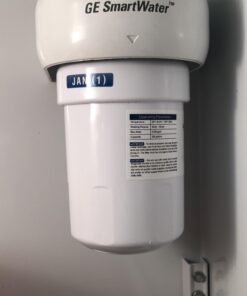 GLACIER FRESH MWF Water Filters for GE Refrigerators, NSF 42 Replacement for SmartWater MWFP, MWFA, GWF, HDX FMG-1, WFC1201, RWF1060, 197D6321P006, Kenmore 9991, 1 Pack 1 Count (Pack of 1) White 60 812VFiDmGZL