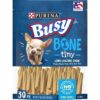 PURINA Busy Made in USA Facilities Toy Breed Dog Bones, Tiny - 30 ct. Pouch 30 Count (Pack of 1)