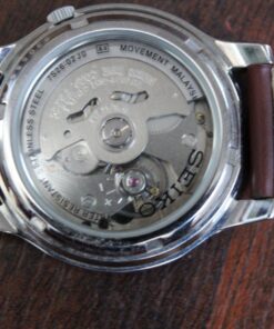 SEIKO Men's SNK809 5 Automatic Stainless Steel Watch with Black Canvas Strap 58 812Wph2B96L