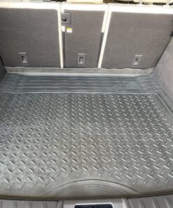 BDK-MT-785 Heavy Duty Cargo Liner Floor Mat-All Weather Trunk Protection, Trimmable to Fit & Durable HD Rubber Protection for Car SUV Sedan Auto - Black 47 812XM5er4L 2