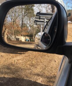 Lebogner 2 Pack Blind Spot Mirrors Car Accessories, 2" Round HD Glass Slim Frameless Convex Rear View Mirror, Wide Angle 360°Rotate 30°Sway Adjustable Stick On Mirror For All Cars, SUV, And Trucks 30 812XfM1fCNL