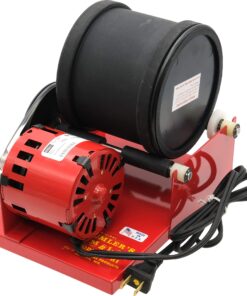 Tru-square Metal Products Single Barrel Rock Polishing Tumbler and Geology Kit with Grit and Accessory Kit 11 812YUlKPFwL