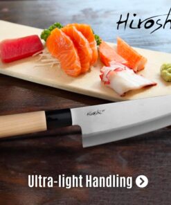 Premium Sushi & Sashimi Chef’s Knives – Set of 4 Knives - Ultra High Carbon Steel Blades 12 812YiZByLdL