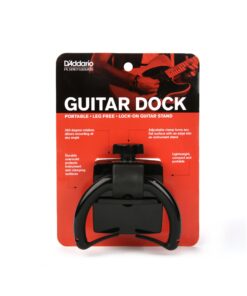 D'Addario Accessories Guitar Dock - Adjustable Clamp Guitar Neck Rest - Fits to Any Flat Surface with Edge - Rotates for Multiple Angles 19 812ZvUmg3SL
