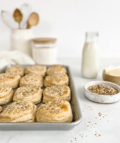 USA Pan Bakeware Jelly Roll Pan, Warp Resistant Nonstick Baking Pan, Made in the USA from Aluminized Steel Set of 1 23 812aFPv536L