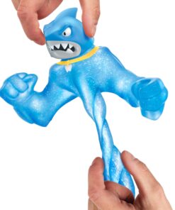 Heroes of Goo Jit Zu - 2 Pack of Glow in The Dark Action Figures, Thrash Vs Rockjaw Glow In The Dark Thrash Vs Rockjaw 25 812aKk 5FL