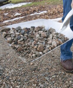 AMES 2672100 Aluminum Scoop with Hardwood Handle and D-Grip, 45-Inch 45 in. Hardwood Handle Scoop 14 812bWLTvKQL