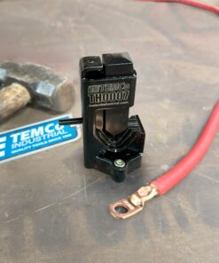 TEMCo Hammer Lug Crimper Tool - Crimps 8 AWG to 4/0 Battery & Welding Cables (Workbench-Mountable) 30 812bm5cPJL