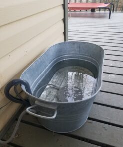 K&H Pet Products Perfect Bucket Heater w/ Cord Clip Gray 5" 80W 55 812bthotloL