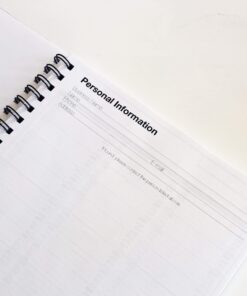 Action Appointment Book (8.5 x 11 inches) Undated 2 Page Weekly Spreads for Daily and Hourly Schedule Tracking Large (8.5" by 11") 14 812c un0QL