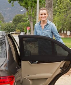 Shade Sox Universal Fit Car Side Window Baby Sun Shade (2 Pack) | Protects Your Baby and Older Kids from The Sun, Fits All (99%) Cars! Most Mid Size SUV's 2 Piece 42 812e6F hUIL