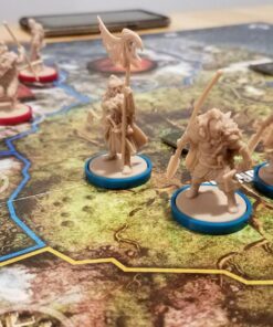 Blood Rage (Core Box) | Strategy Game | Viking Fantasy Board Game | Tabletop Miniatures Battle Game for Adults and Teens | Ages 14+ | 2-4 Players | Avg. Playtime 60-90 Mins | Made by CMON 38 812eoNdwT8L