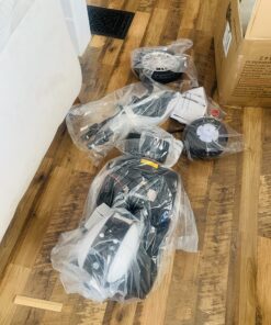 Kids Motorcycle Ride On Toy – 3-Wheel Battery Powered Motorbike for Kids 3 and Up – Police Decals, Reverse, and Headlights by Lil’ Rider (White and Black) White and Black 13 812feZ5uNBL