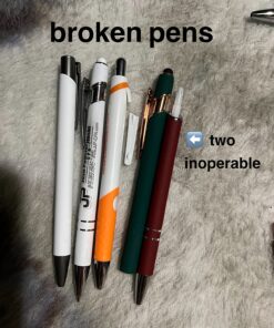 DG Collection (5lb Box Approx. 200-250 pens) Assorted Retractable Ballpoint Pens Office Ink Pen Supplies Big Bulk Lot 49 812gKoejxjL