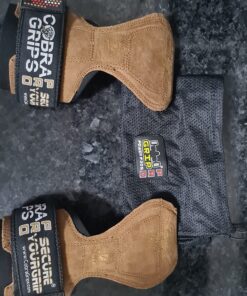 Cobra Grips PRO Weight Lifting Gloves Heavy Duty Straps Alternative Power Lifting Hooks for Deadlifts Adjustable Neoprene Padded Wrist Support Bodybuilding PRO Brown Leather One Size 25 812gNNWuXwL