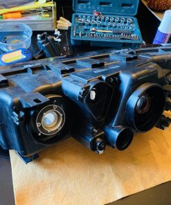 RegulatorFix Headlight Adjuster Angel Eyes Xenon Halogen Pair compatible with BMW E39 2000-2003 528 530 540 M5 17 812gTQlgewL