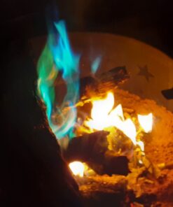 Mystical Fire Flame Colorant Vibrant Long-Lasting Pulsating Flame Color Changer for Indoor or Outdoor Use 0.882 oz Packets 24- Count Box by Mystical Fire 31 812ge3Mge0L