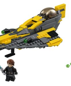 Alternative view of LEGO Star Wars: The Clone Wars Anakin's Jedi Starfighter 75214 Building Kit (247 Pieces)