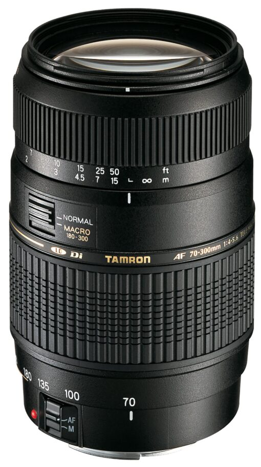 Tamron Auto Focus 70-300mm f/4.0-5.6 Di LD Macro Zoom Lens for Canon Digital SLR Cameras (Model A17E) Standard Packaging