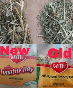 Kaytee Wafer Cut All Natural Timothy Hay for Pet Guinea Pigs, Rabbits & Other Small Animals, 60 Ounce 35 812kCOAWdOL