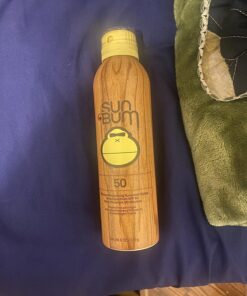 Sun Bum Original SPF 50 Sunscreen Spray |Vegan and Hawaii 104 Reef Act Compliant (Octinoxate & Oxybenzone Free) Broad Spectrum Moisturizing UVA/UVB Sunscreen with Vitamin E | 6 oz 6 Fl Oz (Pack of 1) 23 812mdHcNhxL