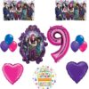 The Descendants Party Supplies and 9th Birthday Balloon Bouquet Decorations 15 812n71q5 9L