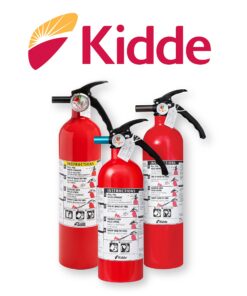 Kidde Fire Extinguisher for Home, 1-A:10-B:C, Dry Chemical Extinguisher, Red, Mounting Bracket Included 1 Pack Basic 37 812nD0K6nqL