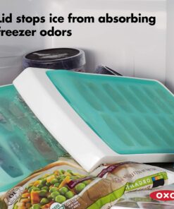 OXO Good Grips No-Spill Ice Cube Tray 1 Count (Pack of 1) 37 812nYeYLHEL