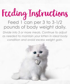 Purina Fancy Feast Pate Wet Kitten - (24) 3 oz. Cans 28 812q4H2CnL