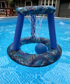 COOP Hydro Spring Hoops, Pool Toy, Inflatable Pool Game Basketball Set Multicolor 18 812qpG8YE9L