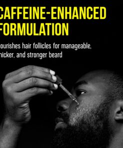 Delta Genesis Beard Flux XL (1 fl oz / 30 ml) | Mustache and Beard Growth Stimulating Oil | Facial Hair Growth Product for Men | Soothing Formulation with Argan, Caffeine, and Jojoba 28 812r8G3apML