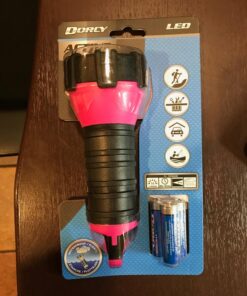 Dorcy 55 Lumen Floating Water Resistant LED Flashlight with Carabineer Clip, Pink ( 41-2509) 20 812sOJzhrQL