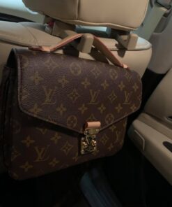 IPELY Universal Car Vehicle Back Seat Headrest Hanger Holder Hook for Bag Purse Cloth Grocery (Dark Beige -Set of 2) Dark Beige 41 812sssICqGL