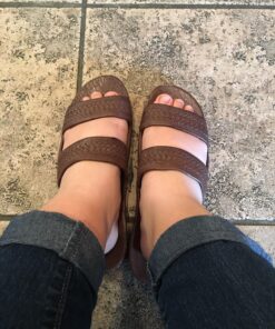 Alternative view of AJW unisex-adult Slider 9 Dark Brown