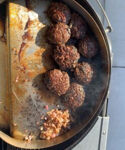 Little Griddle KQ-17-R Stainless Steel Outdoor BBQ Griddle, 17 x 14, For Charcoal Kettle and Kamado Grills, Fun to Use, Easy to Clean 46 812uk00KiTL