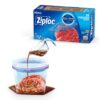 Ziploc Quart Food Storage Freezer Bags, New Stay Open Design with Stand-Up Bottom, Easy to Fill, 38 Count 15 812vxAPmf2L