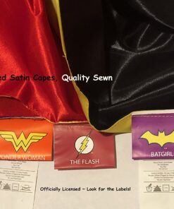 Rubie's Super Hero Cape Set Officially licensed DC Comics Assortment 4 Capes, 2 Masks, and 2 Headbands, One Size (Amazon Exclusive) Girls 20 812x2RpO7L