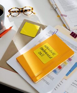 Post-it Notes, 3x3 in, 5 Pads, America's #1 Favorite Sticky Notes, Floral Fantasy Collection, Bold Colors, Clean Removal, Recyclable (630-6AN) 18 812x2fqSxEL