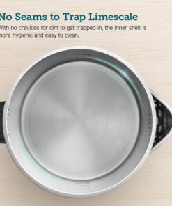 COSORI Electric Kettle, Tea Kettle Pot, Stainless Steel Double Wall, 1500W Hot Water Kettle Teapot Boiler & Heater, Automatic Shut Off & Boil-Dry Protection, BPA Free, 1.5L, Silver 26 812xKl1huL