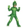Disguise Deluxe PJ Masks Gekko Costume Small (2T) 37 812xUg3OnL